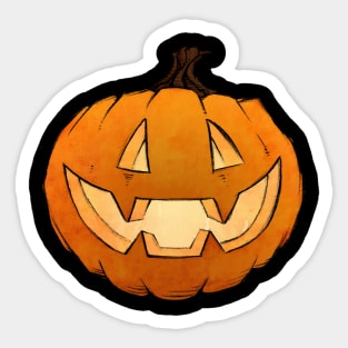 Happiest Pumpkin Sticker